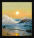Framed print without mat & glazing