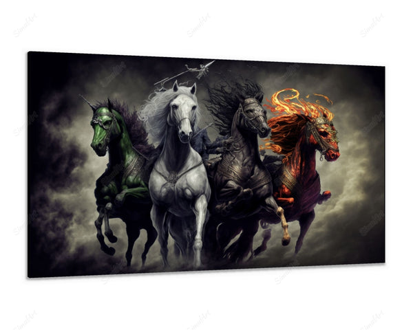 7 horse paintings