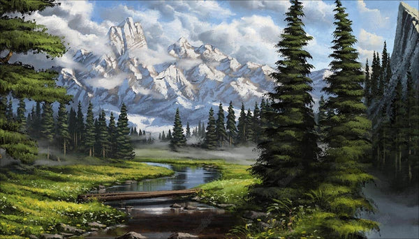 Abstract Landscape Art