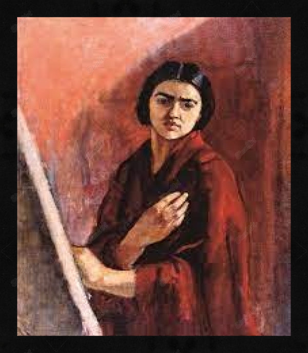 Self Portrait At Easel