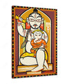 Shiva And Ganesha Painting By Jamini Roy