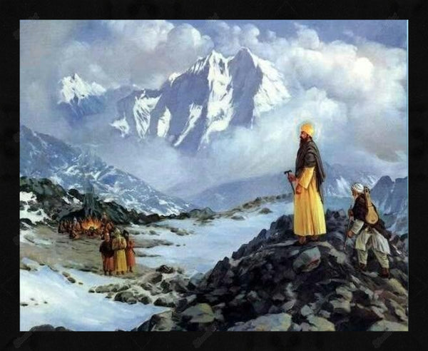 Nanak with the Gorakh Nath Yogis