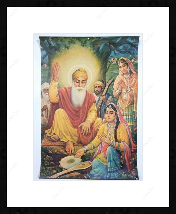 Guru Nanak Dev Ji Canvas Painting