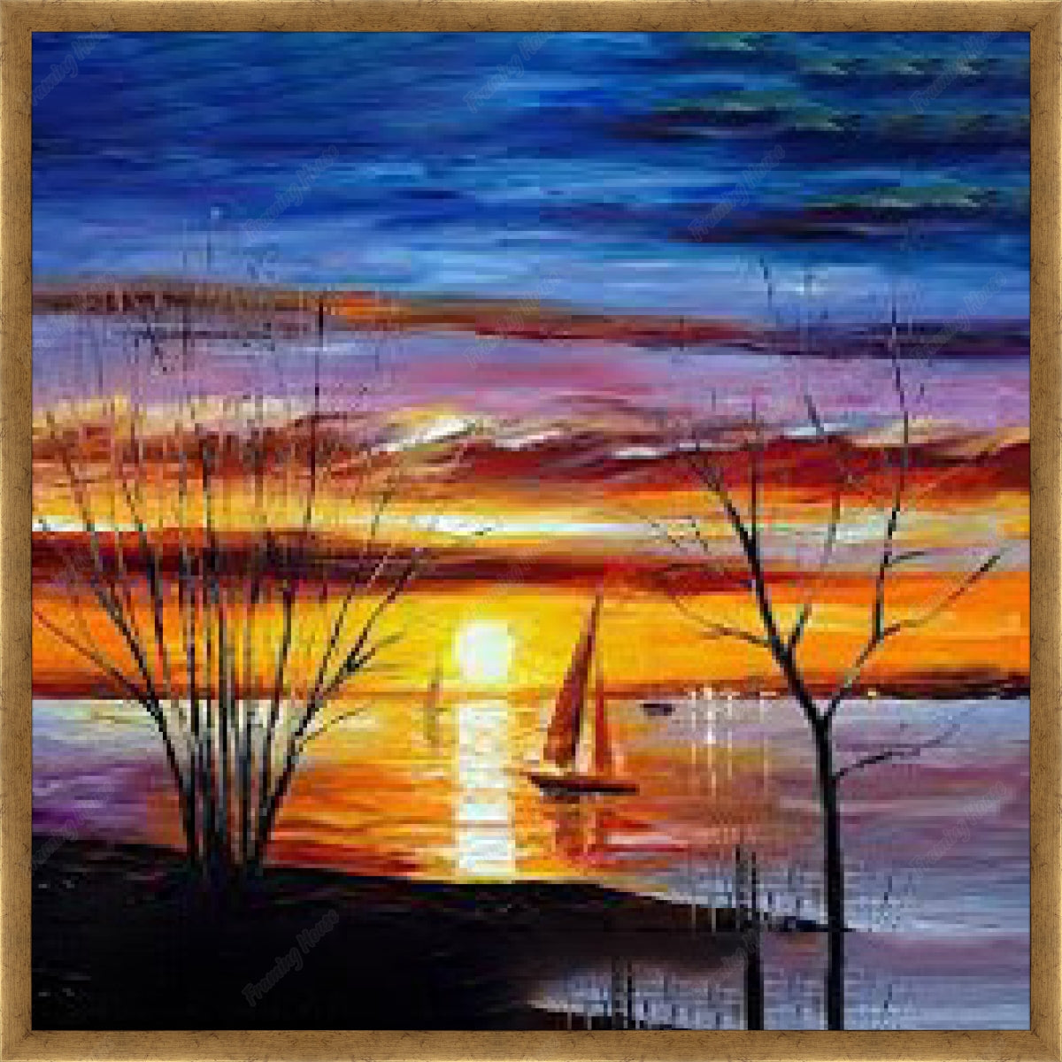Sunrise paintings