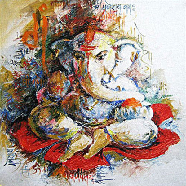 Ganesha Painting New Modern
