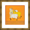 Framed print with mat & glazing