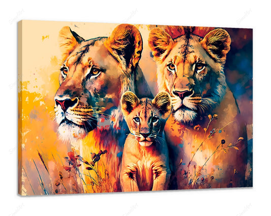 Lion Painting