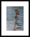 Framed print with mat & glazing
