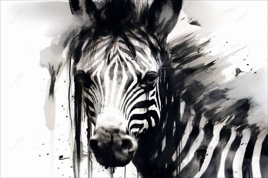 Zebra Painting