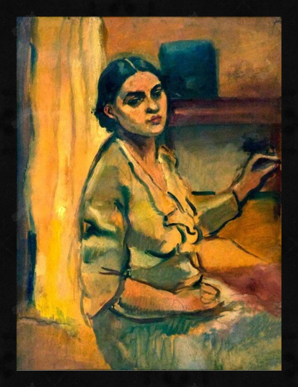 Amrita Sher-Gil - Waiting