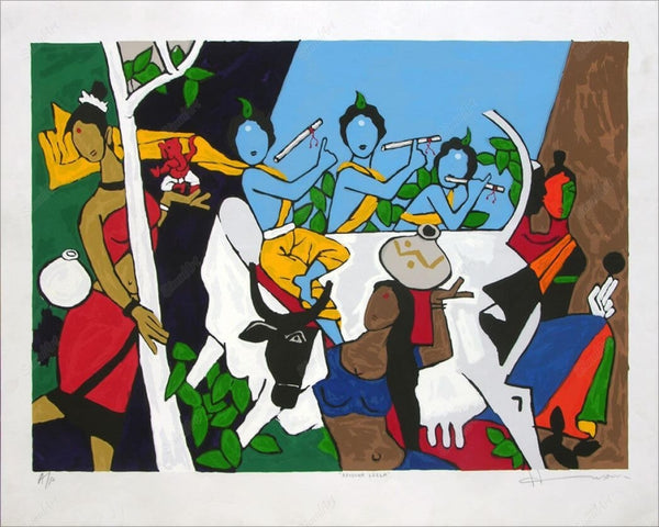 Mf Hussain Painting