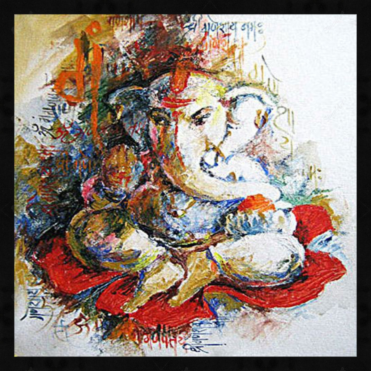 Ganesha Painting New Modern