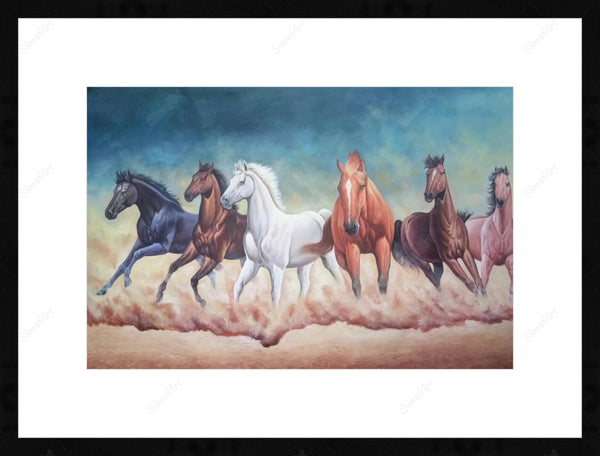 7 Horses Painting Vastu