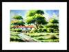 Village Scenery Painting