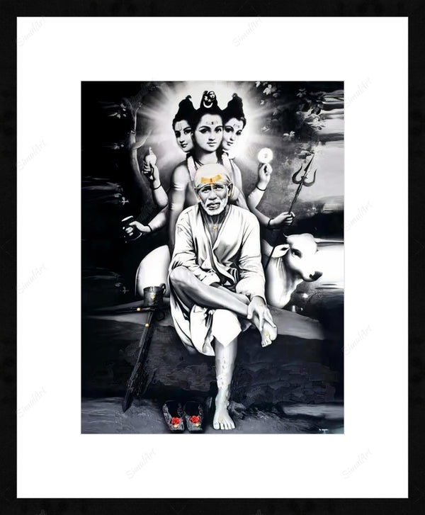 shirdi sai baba painting