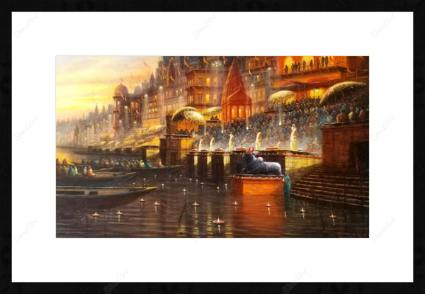 varanasi ghat painting