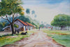 Beautiful Village Painting