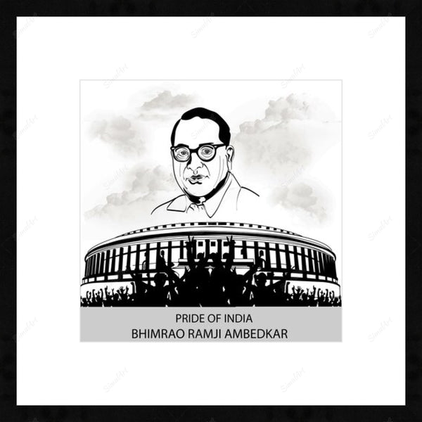 Ambedkar Digital Painting