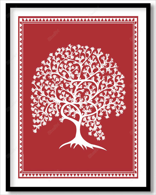 Modern Abstract Warli Art