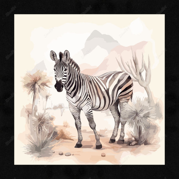 Zebra Painting