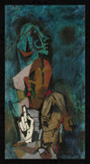 Untitled (Three Heads) By Mf Husain