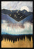 Decorative Mountain handmade paintings