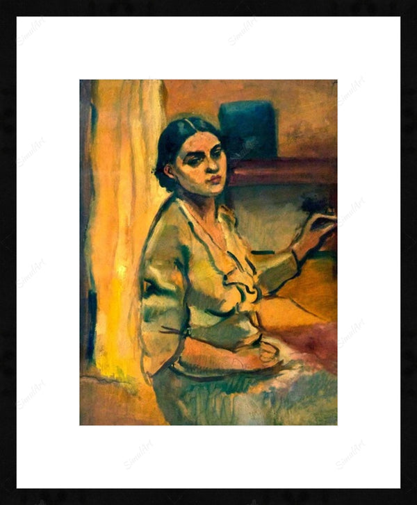 Amrita Sher-Gil - Waiting
