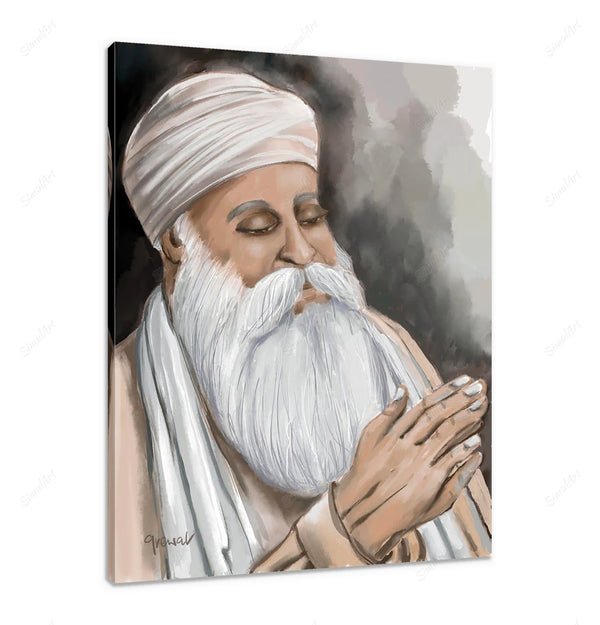 Guru Nanak Dev Ji Canvas Painting