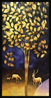 Trees art beautiful Handmade painting