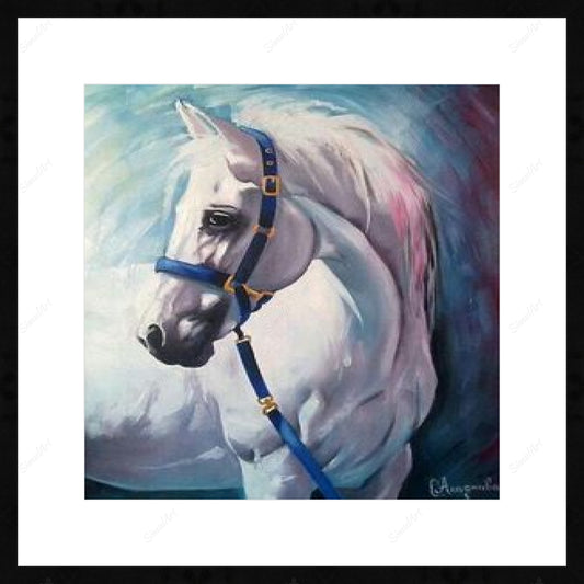 White Horse Painting