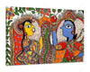 Madhubani Painting Adorns Madhubani Station By Jamini Roy