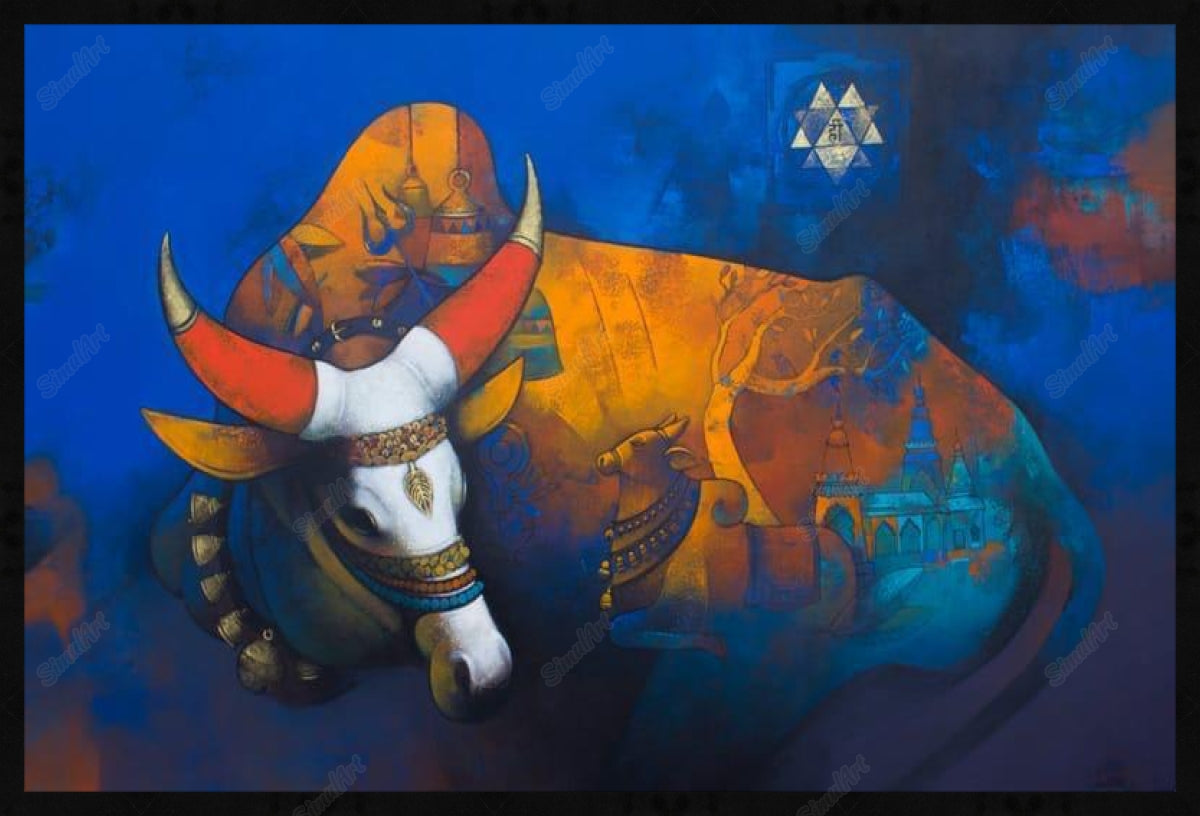 Nandi bail painting