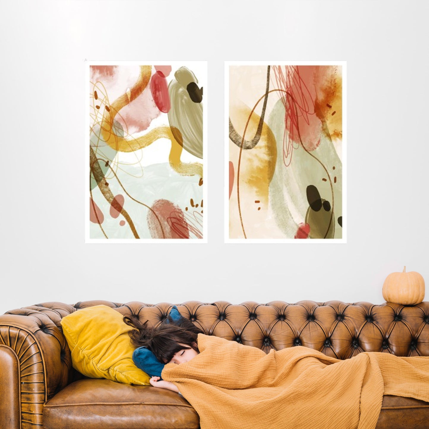 Abstract-golden-stone-art-hanging-pictures-waves-artistic Paintings