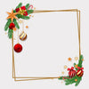 Merry christmas photo frames