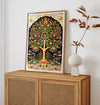 Multicolor Tree modern art Boho painting