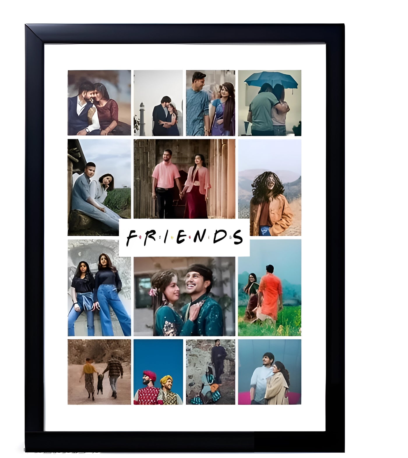 Friends collage photo frame