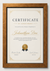 Certificate Frame – A4 & A3 | Premium Wooden Frames | Online Framing