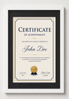 Certificate Frame – A4 & A3 | Premium Wooden Frames | Online Framing