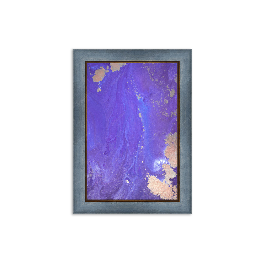 Blue Synthetic Frame – onlineframing