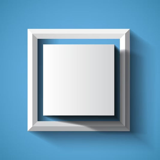 Square photo frame