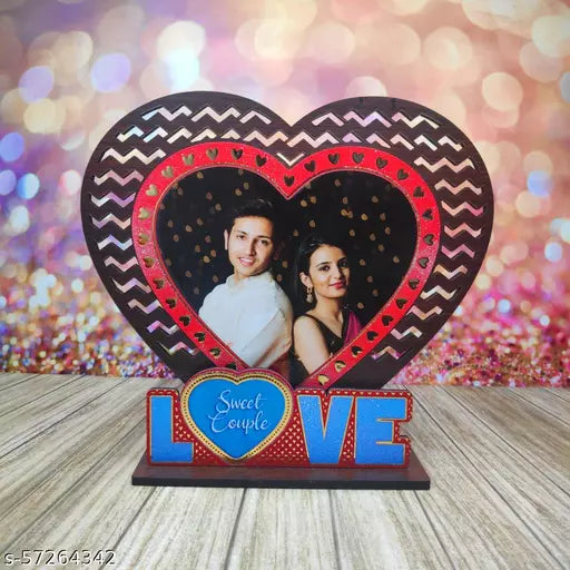 Heart Table Stand Photo Frames