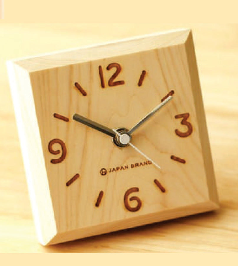 Table Top wooden box Clock