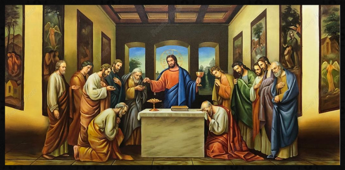 Jesus Of Last Supper Paintings