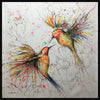 abstracthandmade bird Wall art paintings