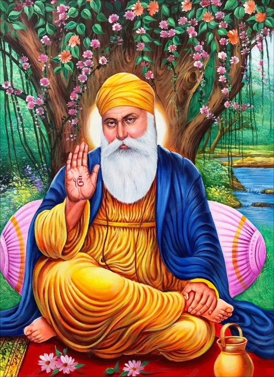 Beautiful Guru Nanak Painting