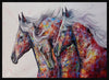 Sevenhorses handmade painting