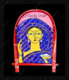 Jamini Roy painting on Bamboo Tray