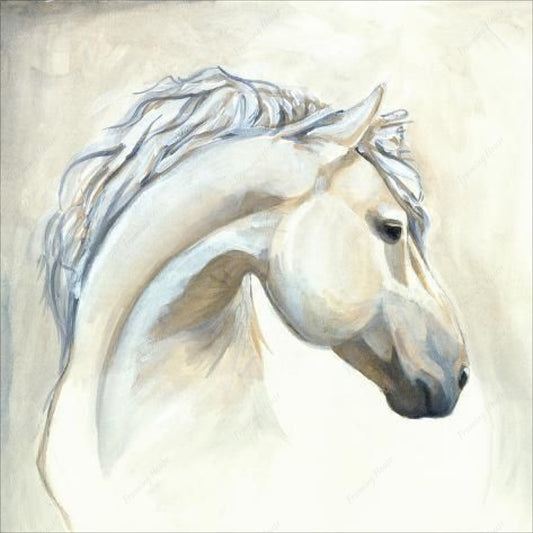 White Horse Painting