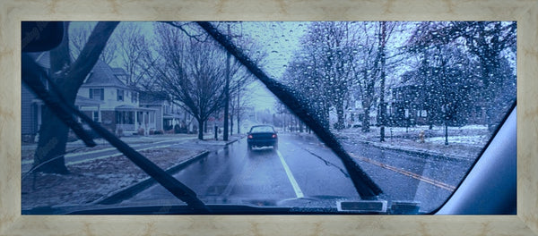 Empty frame for canvas or panel