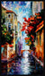 Art oil painting Street